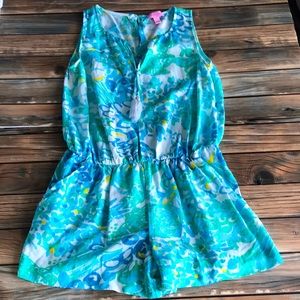 Lilly Pulitzer Romper Sz Small